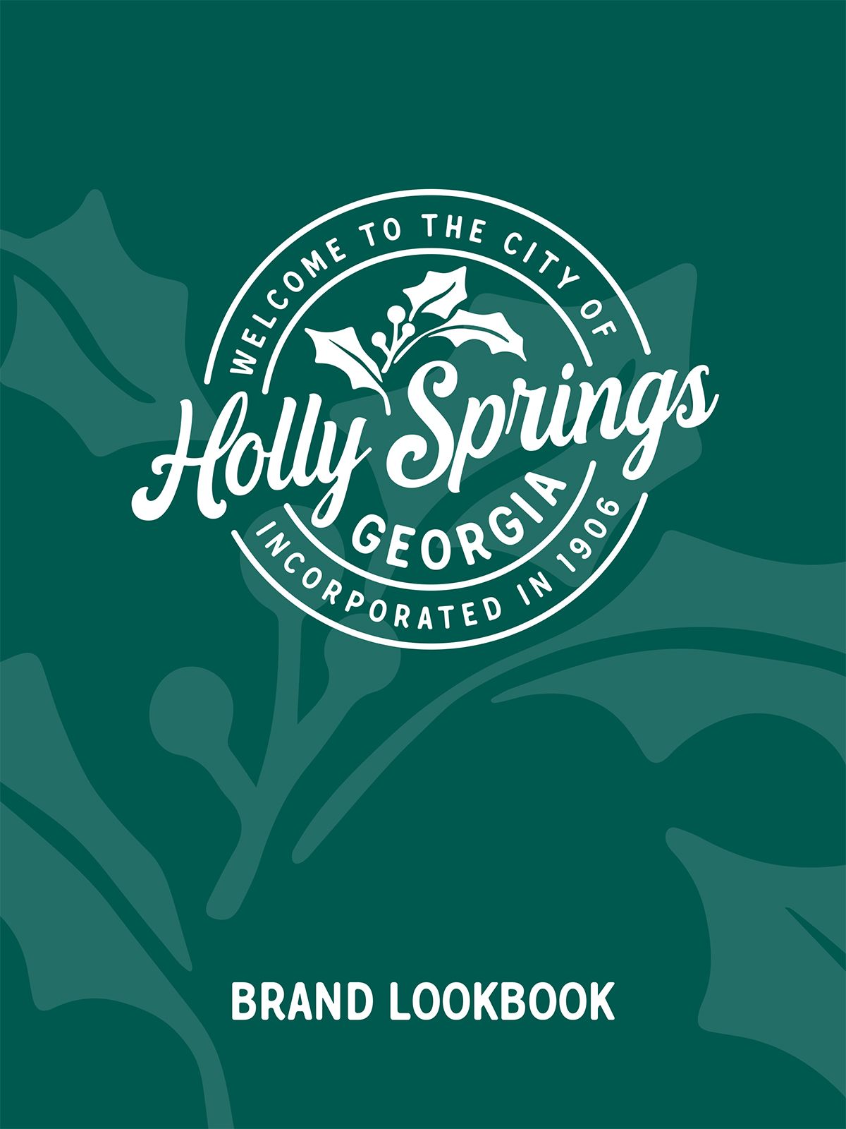 Holly Springs lookbook cover